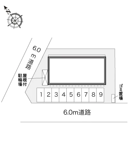 ★手数料０円★八王子市七国 月極駐車場